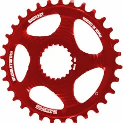 Blackspire Snaggletooth DM Shimano Chainring 12 Blackspire Snaggletooth DM Shimano Chainring -Vitus Verkäufe Blackspire Snaggletooth DM Shimano Chainring Chain Rings Red SHIDM28R 0