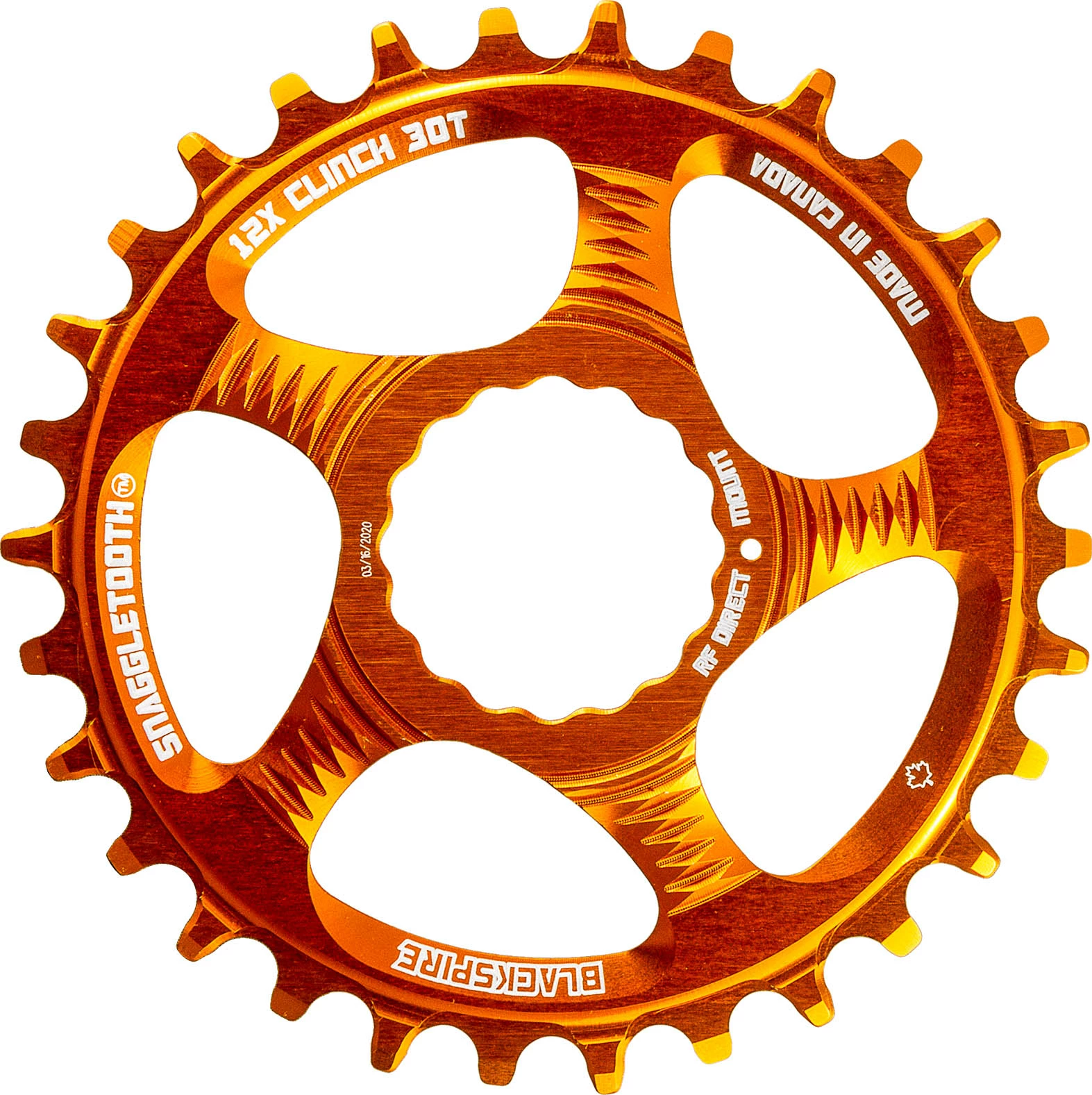 Blackspire Snaggletooth NW Cinch Kettenblatt (BOOST) 7 Blackspire Snaggletooth NW Cinch Kettenblatt (BOOST) – Bild 5