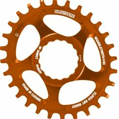 Blackspire Snaggletooth NW Cinch Offset Oval Kettenblatt -Vitus Verkäufe Blackspire Snaggletooth NW Cinch Offset Oval Chainring Chain Rings Orange RFCO28O 0