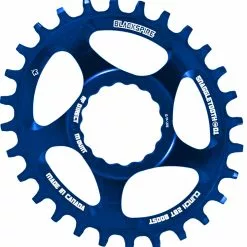 Blackspire Snaggletooth NW Cinch BOOST Kettenblatt (oval) 9 Blackspire Snaggletooth NW Cinch BOOST Kettenblatt (oval) -Vitus Verkäufe Blackspire Snaggletooth NW Cinch Oval Chainring BOOST Chain Rings Blue RFC3O28B 0