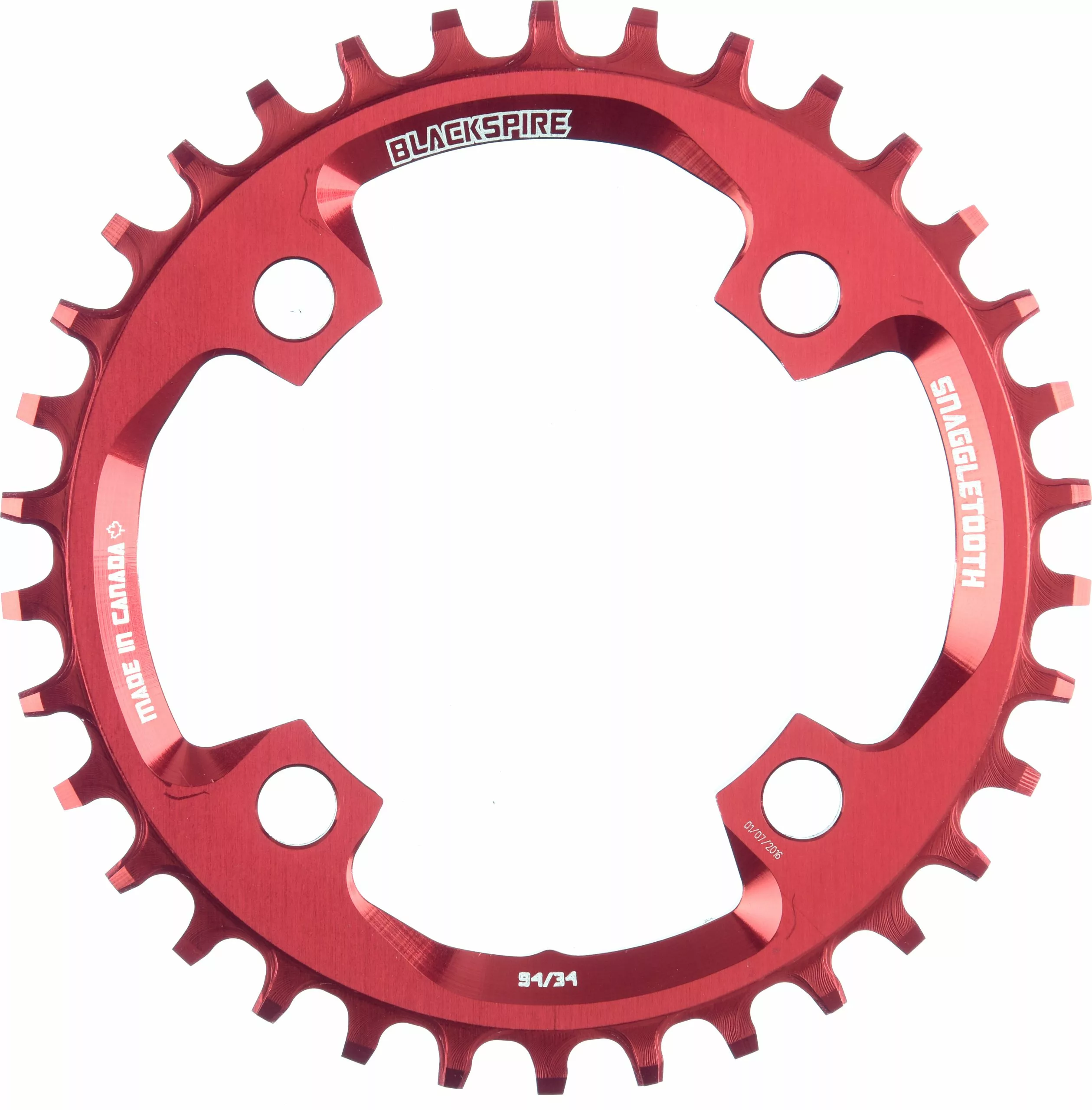 Blackspire Snaggletooth Narrow Wide Chainring X01 7 Blackspire Snaggletooth Narrow Wide Chainring X01 – Bild 5