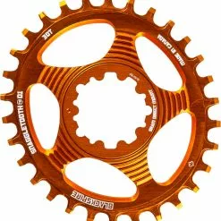 Blackspire Snaggletooth SRAM Kettenblatt (schmal/breit, Oval) -Vitus Verkäufe Blackspire Snaggletooth Narrow Wide Oval Chainring SRAM Chain Rings Orange SRASPO30O