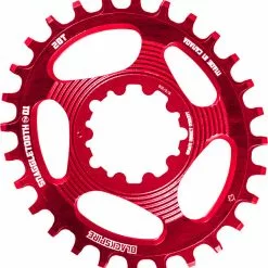 Blackspire Snaggletooth SRAM Kettenblatt (schmal/breit, Oval) -Vitus Verkäufe Blackspire Snaggletooth Narrow Wide Oval Chainring SRAM Chain Rings Red SRASPO28R