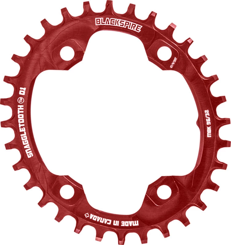 Blackspire Snaggletooth Narrow Wide Oval Kettenblatt (XT M8000) 6 Blackspire Snaggletooth Narrow Wide Oval Kettenblatt (XT M8000) – Bild 4