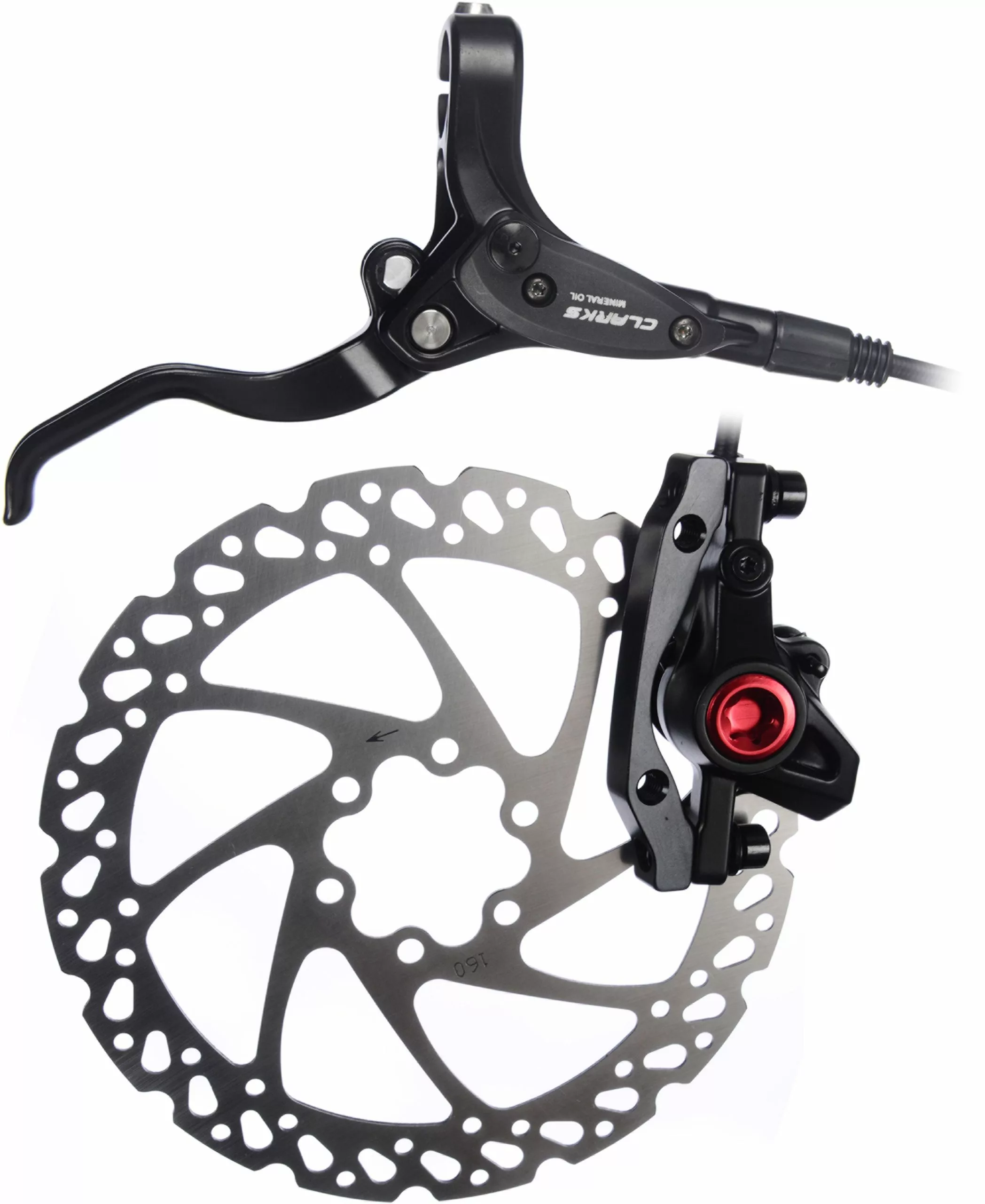 Clarks M2 Hydraulische Scheibenbremse (inkl. Bremsscheibe) 4 Clarks M2 Hydraulische Scheibenbremse (inkl. Bremsscheibe) – Bild 2