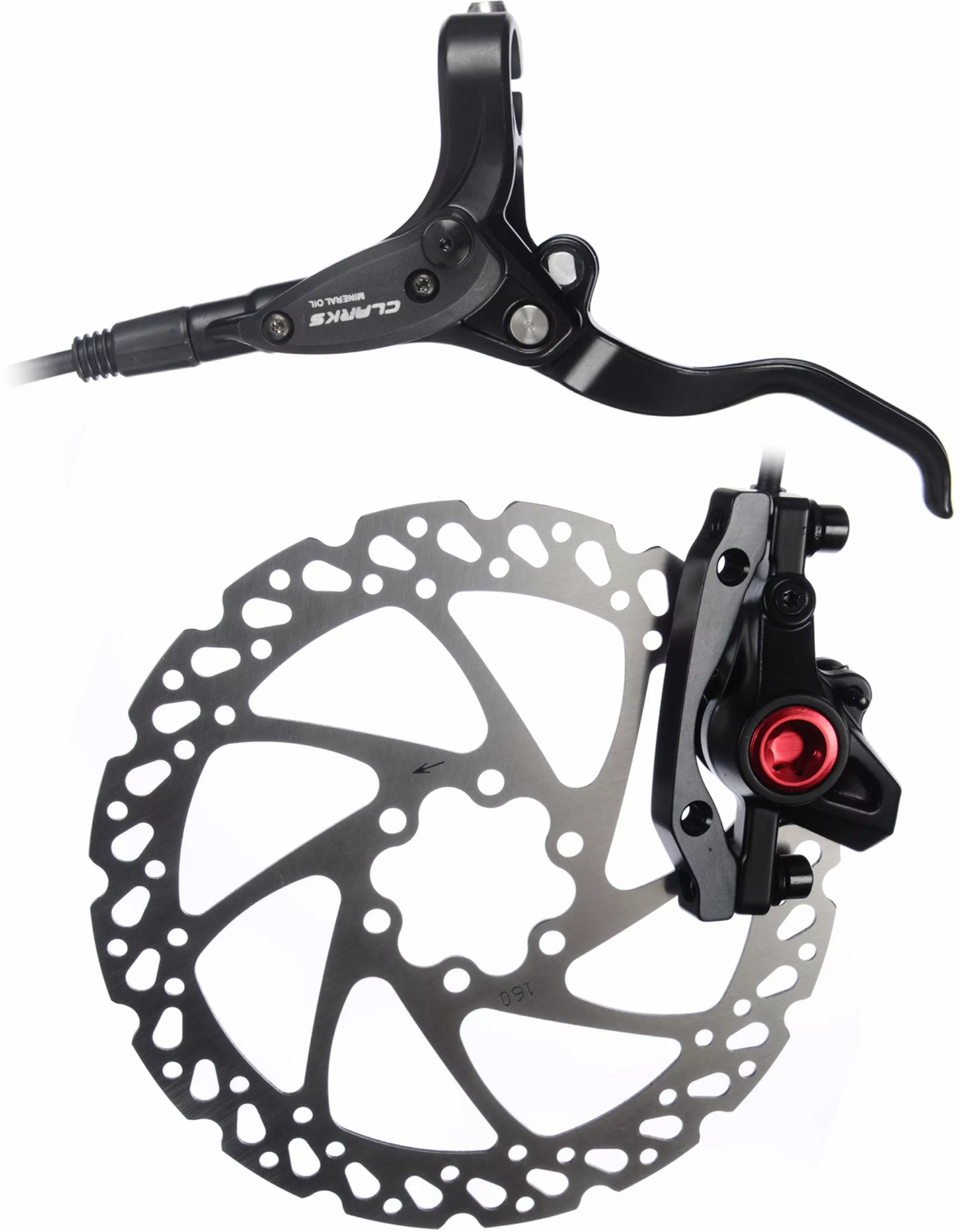 Clarks M2 Hydraulische Scheibenbremse (inkl. Bremsscheibe) 3 Clarks M2 Hydraulische Scheibenbremse (inkl. Bremsscheibe)