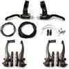 Clarks V-Brake Calipers + Levers Set -Vitus Verkäufe Clarks V Brake Calipers Levers Set Brake Levers Black NotSet CLK 370 960 CH 5 0