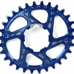 Hope Spiderless Boost Retainer Kettenblatt (oval) -Vitus Verkäufe Hope Oval Spiderless Boost Retainer Ring Chain Rings Blue RR28BHCSPOVB