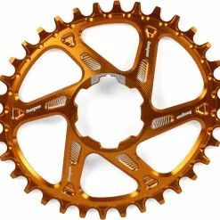 Hope Spiderless Boost Retainer Kettenblatt (oval) -Vitus Verkäufe Hope Oval Spiderless Boost Retainer Ring Chain Rings Orange RR34BHCSPOVC