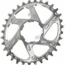 Hope Retainer Kettenblatt (narrow/wide, Oval, Ohne Spider) 7 Hope Retainer Kettenblatt (narrow/wide, Oval, Ohne Spider) -Vitus Verkäufe Hope Oval Spiderless Retainer Ring Chainrings Silver 2017 RR28HCSPOVS