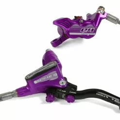 Hope Tech 3 E4 Bremse (2019, Keine Bremsscheibe) -Vitus Verkäufe Hope Tech 3 E4 Brake No Rotor Disc Brake Callipers Purple 2019 T3E4PUBFR scaled