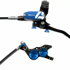 Hope Tech 4 E4 Bremse (keine Bremsscheibe) -Vitus Verkäufe Hope Tech 4 E4 Brake No Rotor Disc Brake Callipers Black Blue T4E4BL