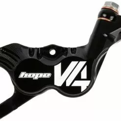 Hope Tech 4 V4 Bremse (keine Bremsscheibe) -Vitus Verkäufe Hope Tech 4 V4 Brake No Rotor Disc Brake Callipers Black Black T4V4NL 2