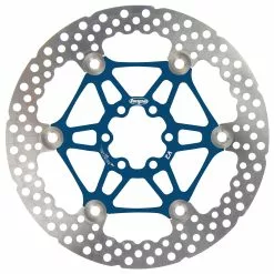 Hope V2 Floating Bremsscheibe -Vitus Verkäufe Hope V2 Floating Disc Brake Rotor Internal Blue NotSet HBSP195 203 6B