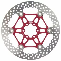 Hope V2 Floating Bremsscheibe -Vitus Verkäufe Hope V2 Floating Disc Brake Rotor Internal Red NotSet HBSP195 203 6R