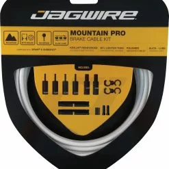 Jagwire Mountain Pro Brake Kit -Vitus Verkäufe Jagwire Mountain Pro Brake Kit Brake Cables White Not Set JBC402 0