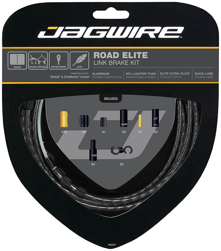 Jagwire Road Elite Link Bremszugset 3 Jagwire Road Elite Link Bremszugset