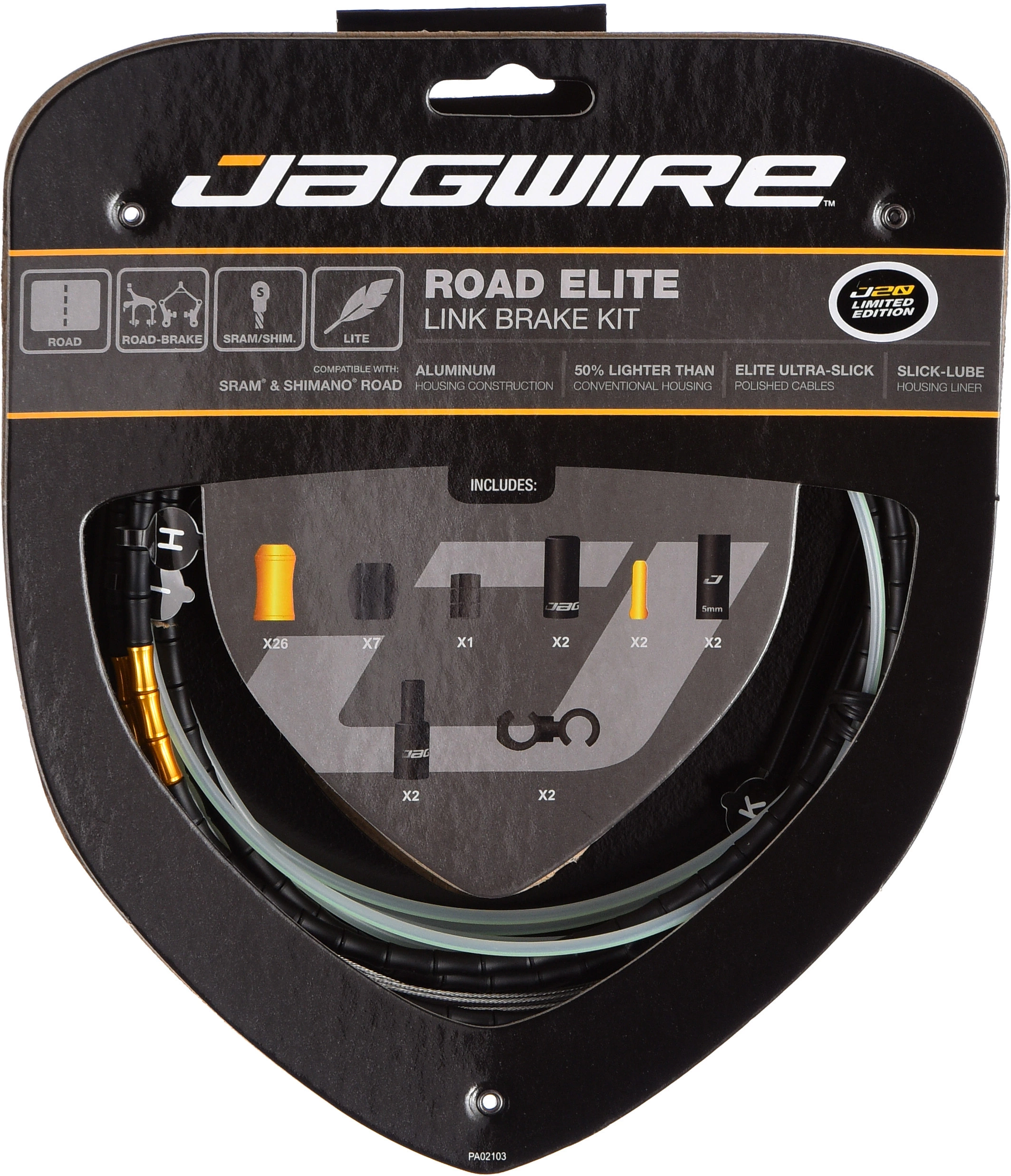 Jagwire Road Elite Link Bremszugset 7 Jagwire Road Elite Link Bremszugset – Bild 5