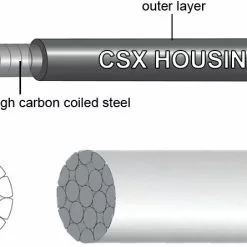 Jagwire Road Elite Sealed Brake Cable Kit -Vitus Verkäufe Jagwire Road Elite Sealed Gear Kit Gear Cables Black SCK050 1