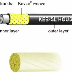 Jagwire Road Pro Brake Kit 9 Jagwire Road Pro Brake Kit -Vitus Verkäufe Jagwire Road Pro Brake Kit Brake Cables Orange Not Set JCK207 3