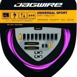 Jagwire Universal Sport Gear Cable Kit -Vitus Verkäufe Jagwire Universal Sport Gear Cable Kit Gear Cables Pink Not Set JGC03PK