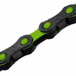 KMC DLC12 Kette (12-fach) -Vitus Verkäufe KMC DLC12 12 Speed Chain Chains Black Green K205G 0