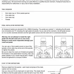 Nukeproof Horizon CS Titan Trail Pedale -Vitus Verkäufe NP Clipless Pedal instructions scaled