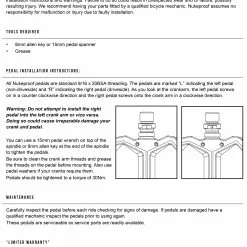 Nukeproof Horizon Pro Sam Hill Plattformpedale 13 Nukeproof Horizon Pro Sam Hill Plattformpedale -Vitus Verkäufe NP Flat Pedal instructions scaled