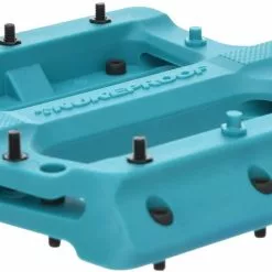 Nukeproof Neutron EVO (Electron EVO) Plattformpedale -Vitus Verkäufe Nukeproof Neutron EVO Flat Pedals Mustard Turquoise 02