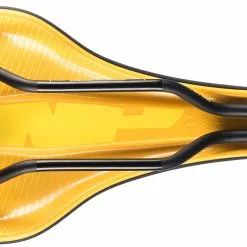 Nukeproof Vector DH Pro Titan Alu Sattel -Vitus Verkäufe Nukeproof Vector Downhill Pro Ti Alloy Saddle Saddles Black Yellow NotSet 80511610014 1