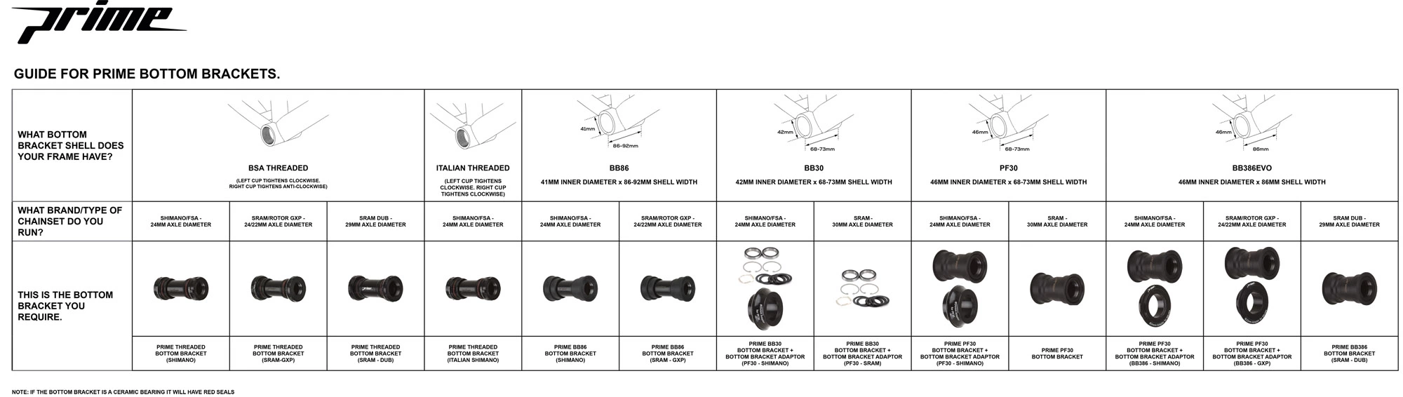 Prime Innenlager Mit Gewinde (Shimano) 7 Prime Innenlager Mit Gewinde (Shimano) – Bild 5