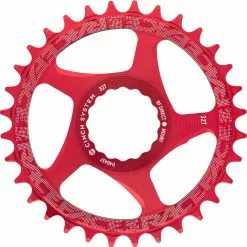 Race Face Cinch Kettenblatt (schmal/breit, Direktmontage) -Vitus Verkäufe Race Face Cinch Narrow Wide Direct Mount Chainring Chain Rings Red RNWDM26RED 3