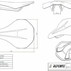 Repente Latus CL Saddle 9 Repente Latus CL Saddle -Vitus Verkäufe Repente Latus CL Technical 1000x1000