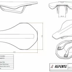 Repente Magnet Grip Sattel -Vitus Verkäufe Repente Magnet Technical 1000x1000