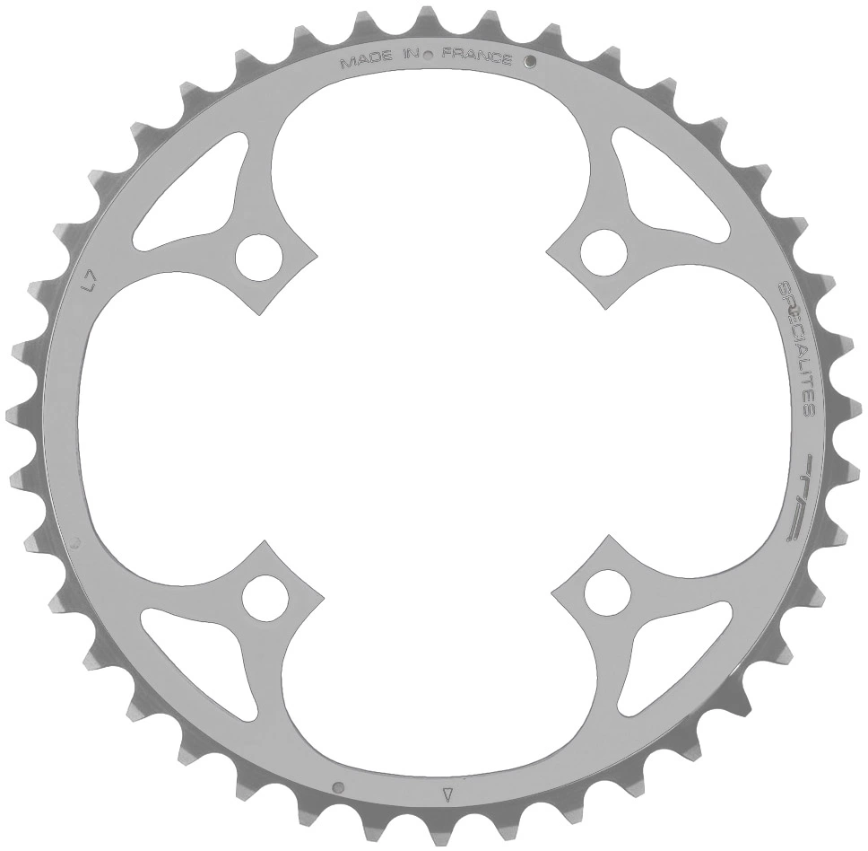 TA Chinook MTB äußeres Kettenblatt (104 LKD, 42-46 Zähne, 4-Arm) 4 TA Chinook MTB äußeres Kettenblatt (104 LKD, 42-46 Zähne, 4-Arm) – Bild 2