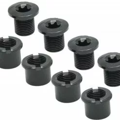 TA - Kettenblattschrauben Aus Alu-Legierung Für Zweifachkurbeln - 5 Stück