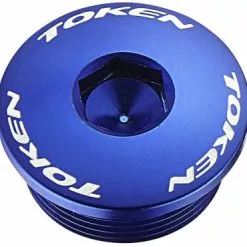 Token - Kettenblattschraube Für TK-B2009 Kurbel (Shimano) -Vitus Verkäufe Token TK B2009 Chainset Hex Bolt Shimano Cranksets Blue TK B2009 BL