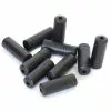 Transfil - Schaltkabel-Klemmhülsen 100 Stück 2 Transfil - Schaltkabel-Klemmhülsen 100 Stück -Vitus Verkäufe Transfil Gear Cable Ferrules Bag Of 100 Gear Cable Spares Black KG66