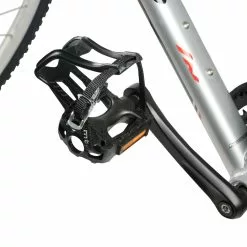 Zefal Toe Clip 43 Pedalhaken + 515 XL Pedalriemen (je 2 Stück) -Vitus Verkäufe Zefal Toe Clips 43 515XL Set Pedal Spares Black 2017 ZTC415S 1
