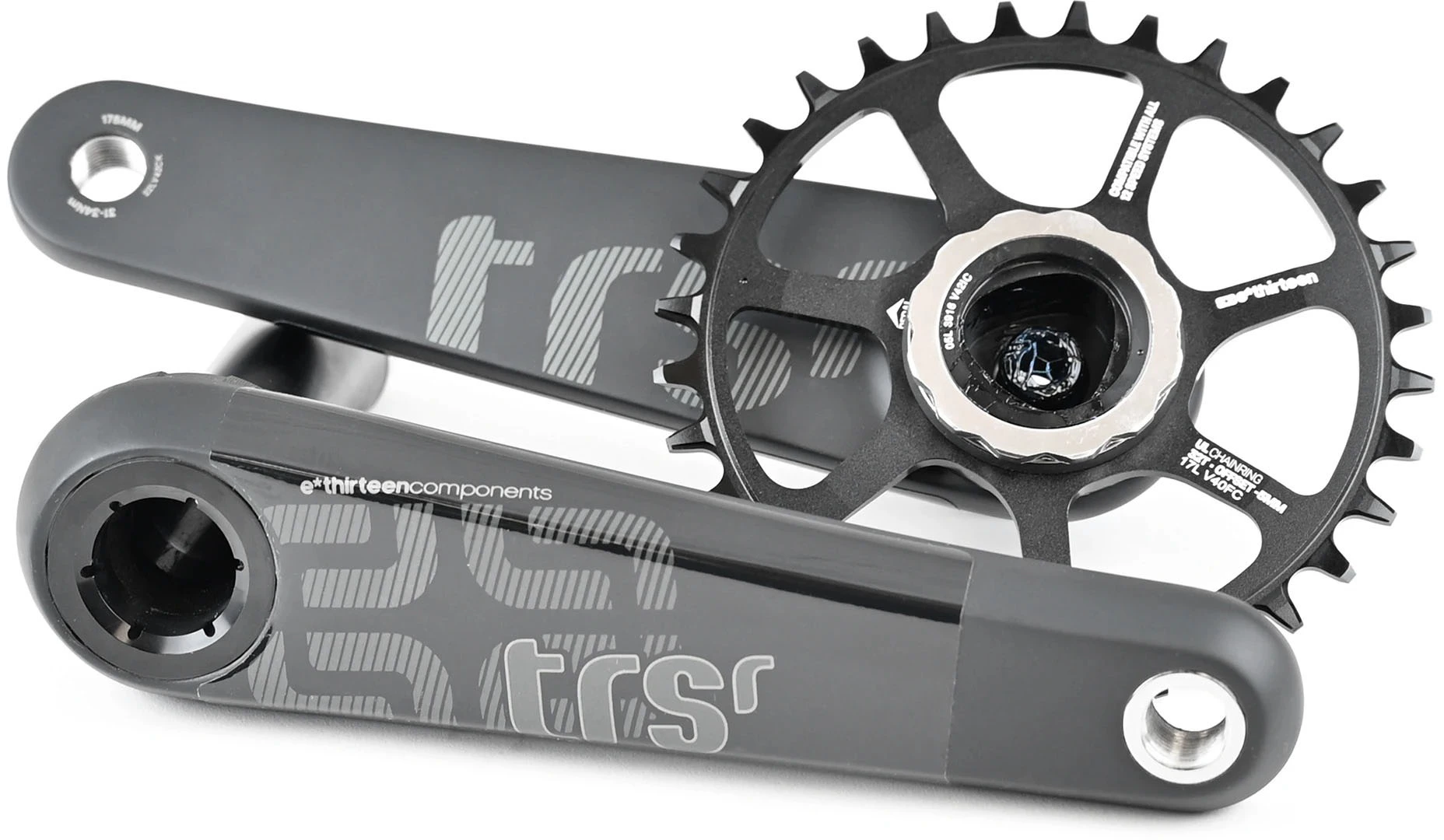 E-thirteen E.thirteen TRS Race Carbon Gen4 Crankset 4 E-thirteen E.thirteen TRS Race Carbon Gen4 Crankset – Bild 2