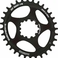 Blackspire Snaggletooth Oval Chainring - SRAM Boost -Vitus Verkäufe prod172012 Black NE 03
