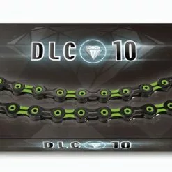 KMC DLC10 10 Speed Chain -Vitus Verkäufe prod179521 Black Green NE 02