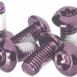 Clarks Steel Anodised Rotor Bolts -Vitus Verkäufe prod69619 Pink NE 01