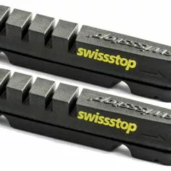 Swissstop Flash Evo Prince Carbon Bremsbeläge (für Felgenbremsen, Schwarz)