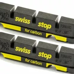 Swissstop Flash Pro Prince Carbon Bremsbeläge (für Felgenbremsen, Schwarz)